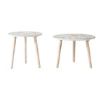 Lot de 2 tables d'appoint assorties pour salon