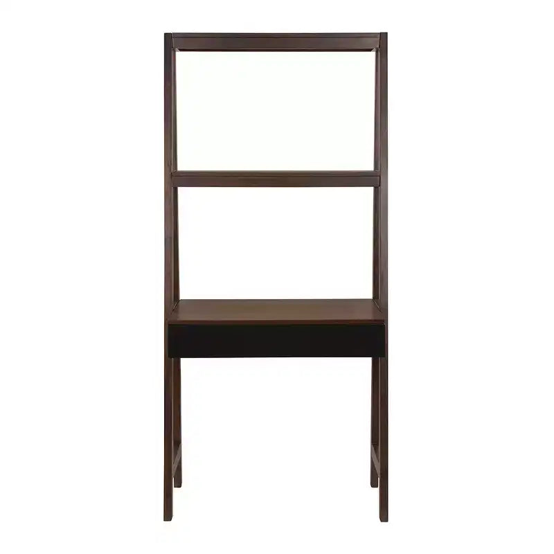 Ladder Desk with Display Shelf Storage Furniture 32x20x68