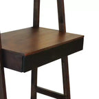 Bureau échelle avec étagère de rangement 81x51x173 cm