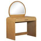 Table de Maquillage CLIHOME avec Miroir Tactile Éclairé, Coiffeuse avec Tiroir