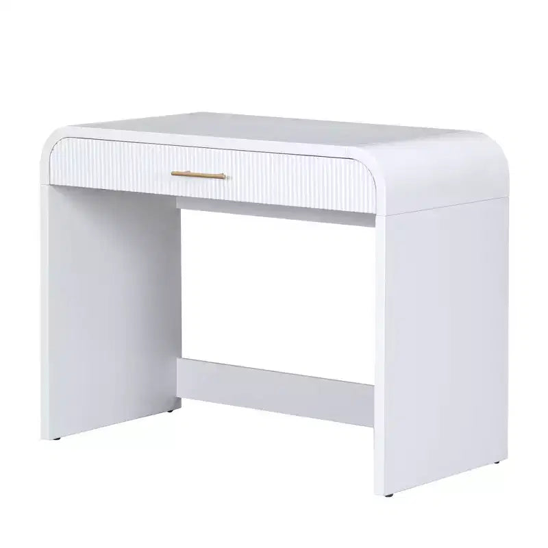 Table de Maquillage CLIHOME avec Miroir Tactile Éclairé, Coiffeuse avec Tiroir