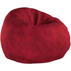 Pouf Okak avec housse en microsuède amovible et lavable, pouf transat pour adultes, canapé confortable pour salon et chambre à coucher