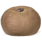 Pouf Okak avec housse en microsuède amovible et lavable, pouf transat pour adultes, canapé confortable pour salon et chambre à coucher
