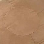Pouf Okak avec housse en microsuède amovible et lavable, pouf transat pour adultes, canapé confortable pour salon et chambre à coucher