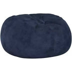 Pouf Okak avec housse en microsuède amovible et lavable, pouf transat pour adultes, canapé confortable pour salon et chambre à coucher