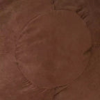 Pouf Okak avec housse en microsuède amovible et lavable, pouf transat pour adultes, canapé confortable pour salon et chambre à coucher