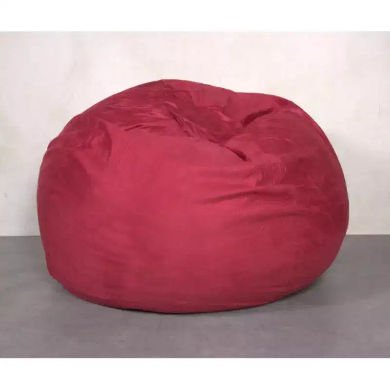 Pouf Okak avec housse en microsuède amovible et lavable, pouf transat pour adultes, canapé confortable pour salon et chambre à coucher