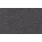 Tiana Pouf de rangement rectangulaire contemporain de 91 cm de large en lin polyester gris ardoise