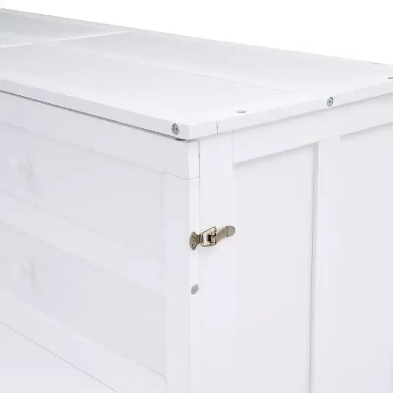 Lit escamotable grand lit Clihome avec station de charge intégrée et étagère