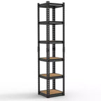 Étagère de rangement en acier Karl Home, 6 niveaux, espacement réglable