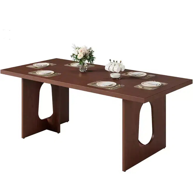 Table à manger de 180 cm, table de cuisine pour 6 à 10 personnes, table de salle à manger rectangulaire pour cuisine, salle de conférence, maison, montage facile
