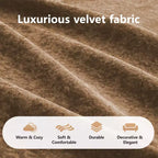 Clihome 140Tissu en Velours Doux,Canapé Désossé capitonné,Éponge Haute Densité 32D,Fond Design Ergonomique,Fond Antidérapant,Pour Salons
