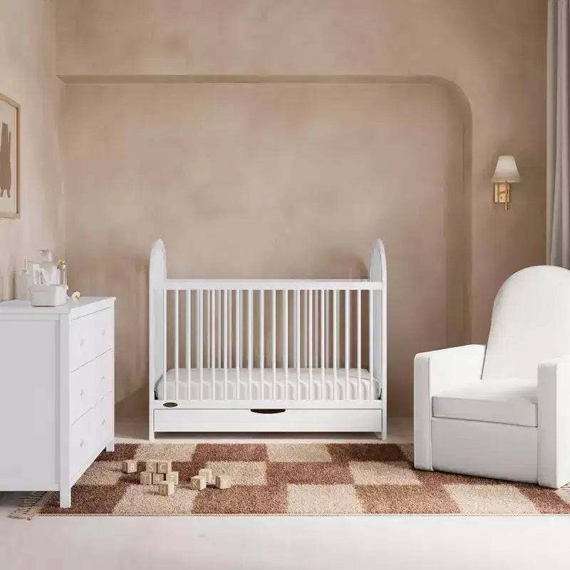 Lit de bébé convertible 3-en-1 Graco Olivia avec tiroir