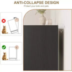 Commode 5 tiroirs en rotin pour chambre à coucher, Corps de meuble et pieds intégrés, Commode en bois pour couloirs, entrées et placards, Montage facile