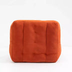 Pouf géant en velours doux avec repose-pieds, avec mousse à mémoire de forme, fauteuil d'appoint moderne pour salon, chambre, appartement, rouge