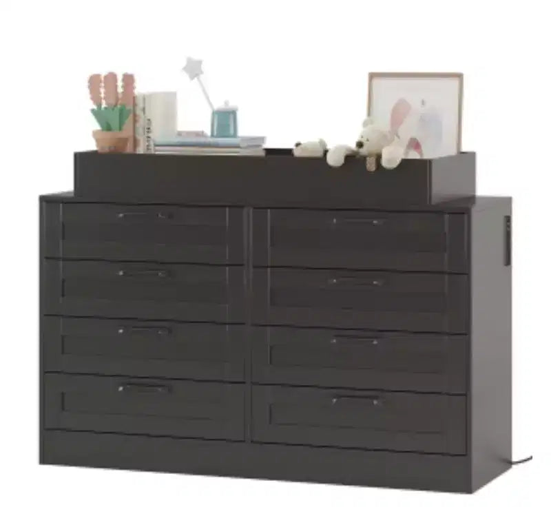 8-Drawer Baby Changing Table, MDF+PB Material,