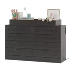 8-Drawer Baby Changing Table, MDF+PB Material,