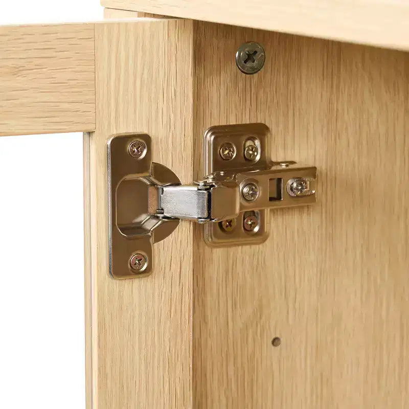 Armoire de cuisine vintage Zeus & Ruta 71.65 avec étagères réglables, rangement multifonctionnel