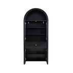Armoire de cuisine vintage Zeus & Ruta 71.65 avec étagères réglables, rangement multifonctionnel
