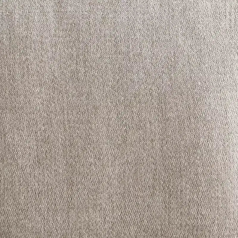 Lit rembourré MAYEERTY Queen Size avec tête de lit Cadre solide Tissu chenille Beige