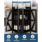 Étagère d'angle de cuisine à 4 niveaux, armoire autoportante pliable, étagère de rangement industrielle en métal et bois pour petits espaces, salon et cuisine