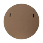 Miroir mural rond Uttermost Saul Charcoal Concrete 30
