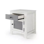 Table de chevet Child Craft Ocean Grove à 1 tiroir pour chambre de bébé ou chambre à coucher, grand tiroir de rangement, fabriquée en pin robuste, finition non toxique et sans danger pour les bébés