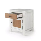 Table de chevet Child Craft Ocean Grove à 1 tiroir pour chambre de bébé ou chambre à coucher, grand tiroir de rangement, fabriquée en pin robuste, finition non toxique et sans danger pour les bébés