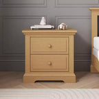 Child Craft Jordyn 2 Drawer Nightstand for Nursery or Bedroom, Large Storage Drawer, Made of Sturdy Pinewood, Non-Toxic, Baby Safe Finish