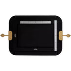 Miroir mural Uttermost Penbrook 24x42 à bords polis Or chaud
