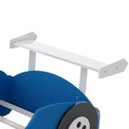 Lit de voiture pour enfants Luxystar avec étagères de rangement