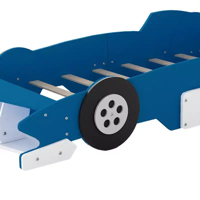 Lit de voiture pour enfants Luxystar avec étagères de rangement