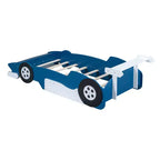 Lit de voiture pour enfants Luxystar avec étagères de rangement