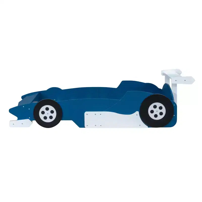 Lit de voiture pour enfants Luxystar avec étagères de rangement