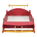 Lit de voiture pour enfants Luxystar avec étagères de rangement