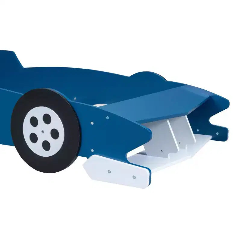 Lit de voiture pour enfants Luxystar avec étagères de rangement