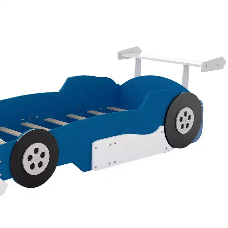 Lit de voiture pour enfants Luxystar avec étagères de rangement