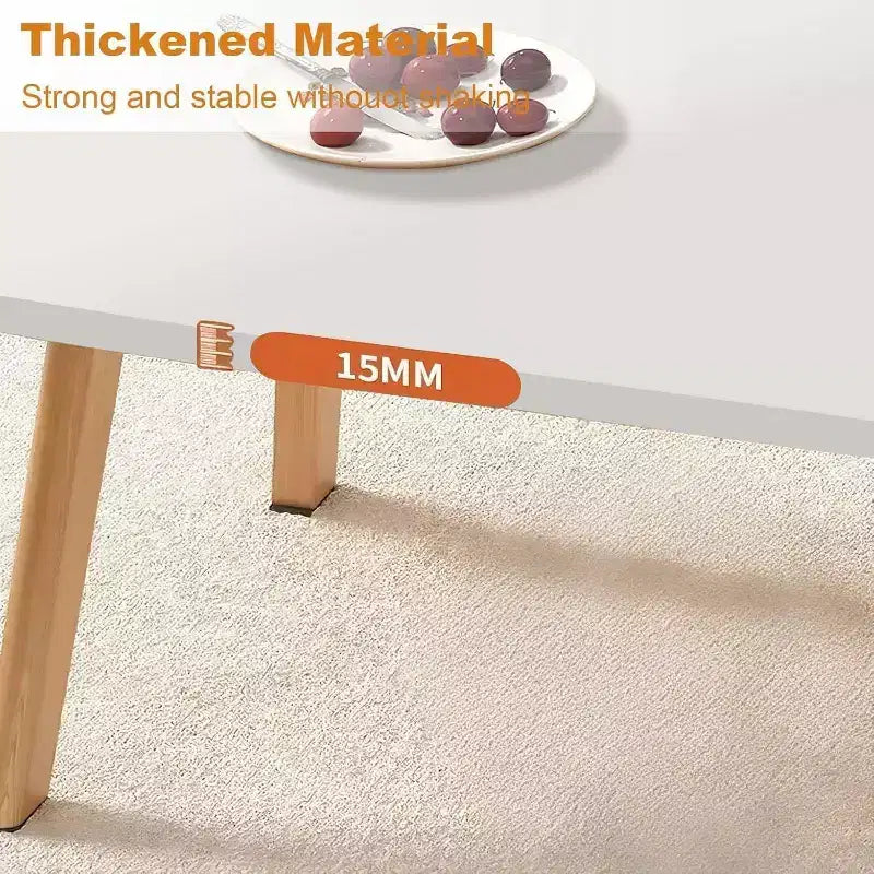 Table basse pliante en bois peu encombrante | Bureau portable/d'étude bas (100x50cm) | Pour bureau, dortoir et petits espaces de vie