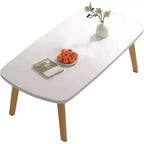 Table basse pliante en bois peu encombrante | Bureau portable/d'étude bas (100x50cm) | Pour bureau, dortoir et petits espaces de vie