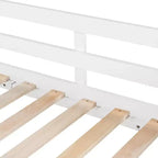 Lit superposé Luxystar une place avec toboggan et barrière pour chambre d'enfant