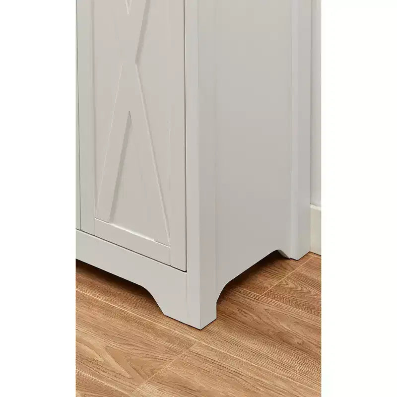 Meuble TV de 61 pouces, meuble TV multifonctionnel combiné, meuble de rangement grande capacité, adapté aux salons, chambres et bureaux, blanc