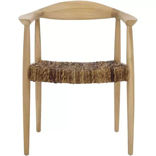Bandelier Banana Weaved Dining Chair - DCH1217 - Natural/Natural - Safavieh