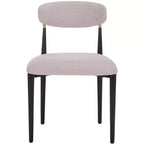 Covelle Dining Chair - Set of 2 - DCH6400 - Black Gold/Dove Grey - Safavieh