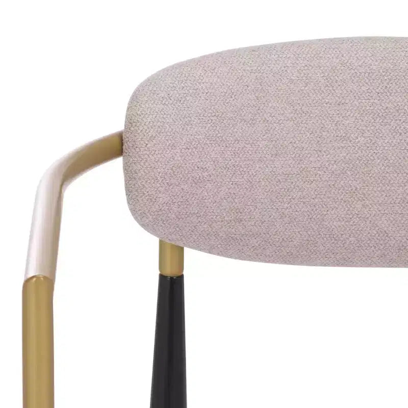 Chaise de salle à manger Covelle - Lot de 2 - DCH6401 - Noir Or/Gris Colombe - Safavieh