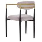 Chaise de salle à manger Covelle - Lot de 2 - DCH6401 - Noir Or/Gris Colombe - Safavieh