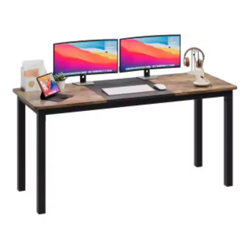 1.6M MDF+Iron Office Desk, 60cm Width