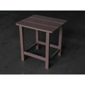 HDPE Outdoor Square Small Side Table,