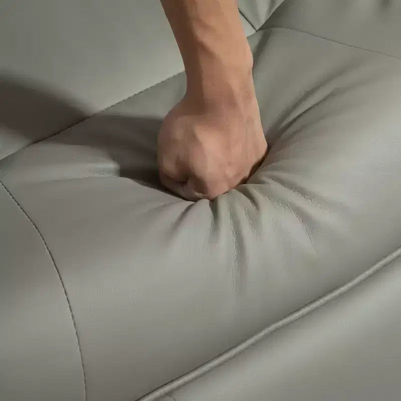 Fauteuil inclinable manuel en similicuir HOMCOM, fauteuil de relaxation pivotant réglable avec repose-pieds, accoudoir et base en bois enveloppée pour salon