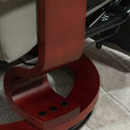 Fauteuil inclinable manuel en similicuir HOMCOM, fauteuil de relaxation pivotant réglable avec repose-pieds, accoudoir et base en bois enveloppée pour salon