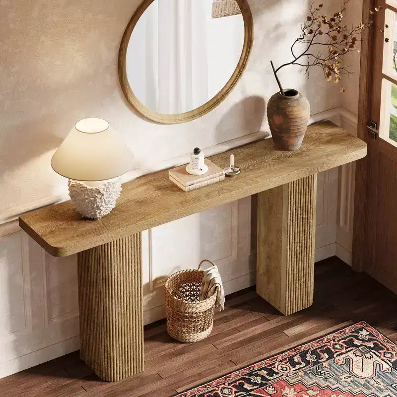 Table console d'entrée Lantine de 160 cm de long